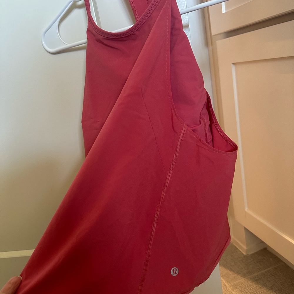 Lululemon Halter Tank Top Rust Red - Picture 3 of 4